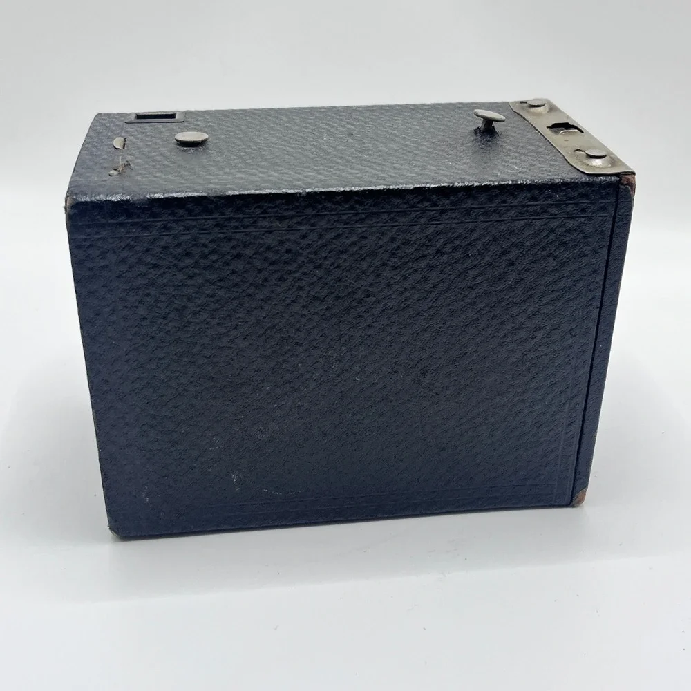 Antique Black Box Camera Vintage Photography Decor Untested Collector Item